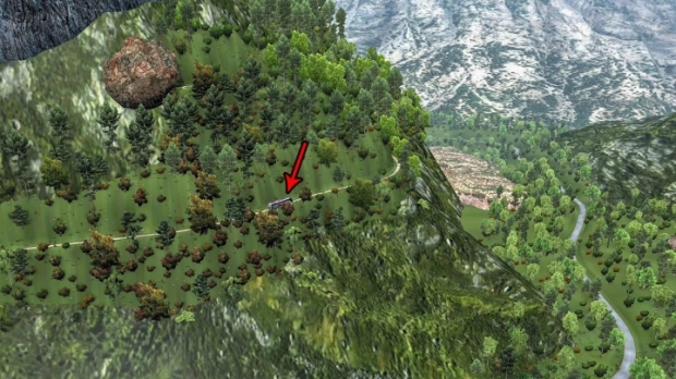 ETS2 - Peru Death Road Map