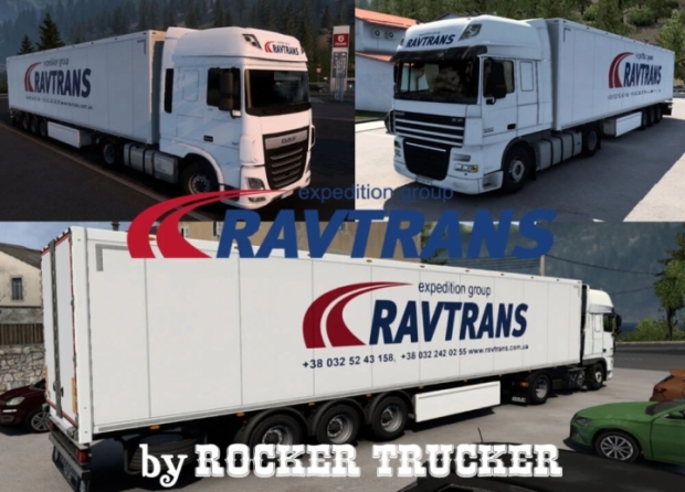 ETS2 - RavTrans Skin Pack