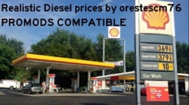 ETS2 - Realistic Diesel Prices