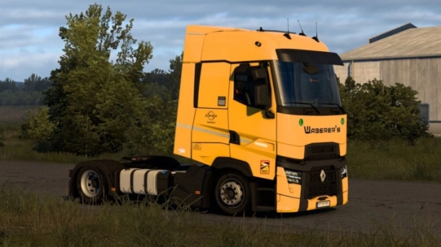 ETS2 - Renault T Range (by Gloover) Waberers Skin
