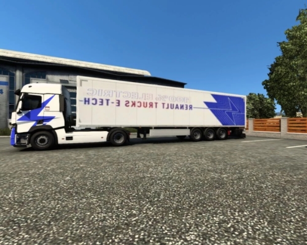 ETS2 - Renault Trucks E-Tech.III Skin