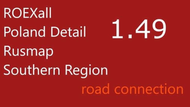 ETS2 - Roex, Rusmap, PDAM & SRMap Road Connection