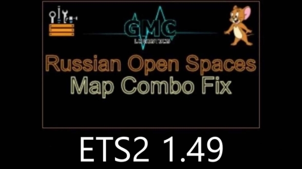ETS2 - Russian Open Spaces Map Combo Fix V1.0