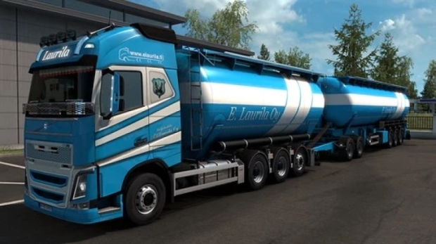 ETS2 - Scandinavian Companies Skinpack for Feldbinder KIP V4.0