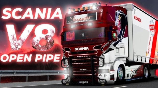 ETS2 - Scania 6-Series Open Pipe V1.3