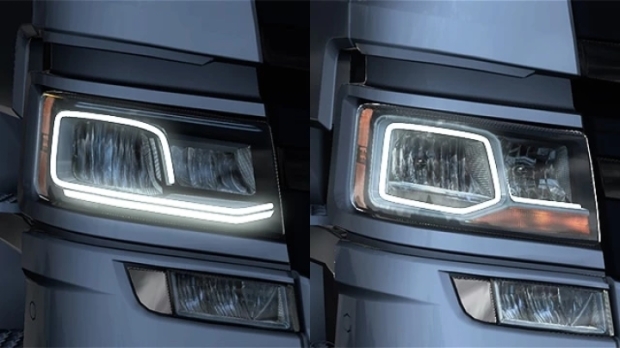 ETS2 - Scania NG LED Strip Angel Eyes V1.0
