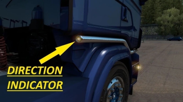 ETS2 - Scania RJL Bull Bar + Slot