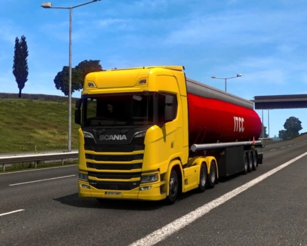 ETS2 - Scania S High Roof Truck Traffic