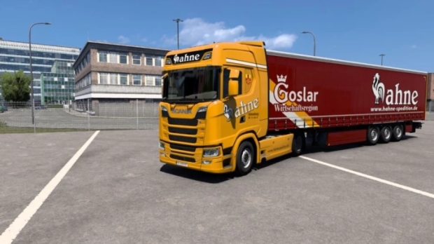 ETS2 - Scania Spedition Hahne Combo Skin V1.0