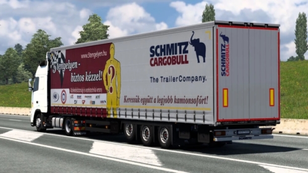 ETS2 - Schmitz Mega Trailer Hungarian Skin