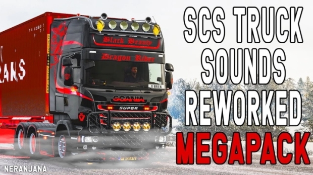 ETS2 - SCS Truck Sound Rework Megapack