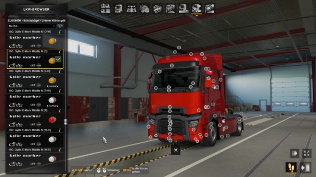 ETS2 - Slot Tuning Mod for Renault T