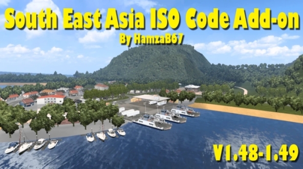 ETS2 - South East Asia ISO Code Add-on V1.0