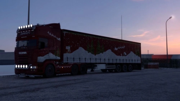 ETS2 - Standard Trailers Christmas Skin