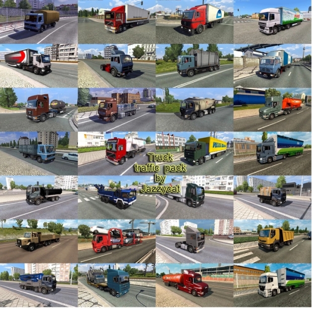 ETS2 - Truck Traffic Pack V9.1.4