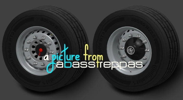 ETS2 - X-mas Event Trailer Wheels V1.0