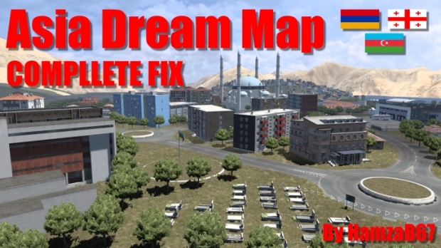 ETS2 - Asia Dream Map Complete Fix V1.0