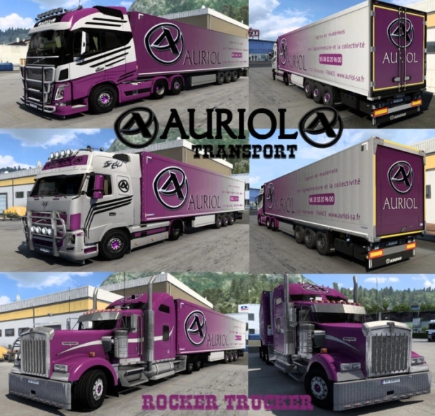 ETS2 - Auriol Transport Skin Pack V1.0
