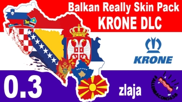 ETS2 - Balkan Really Skin Pack 0.3