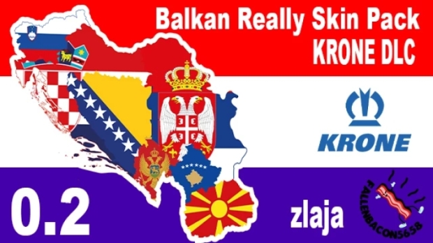 ETS2 - Balkan Really Skin Pack V0.2