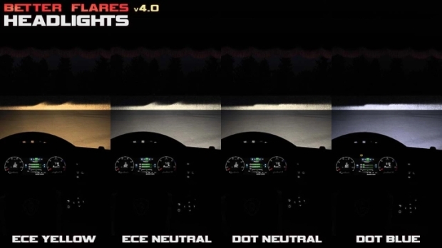 ETS2 - Better Flares V4.0