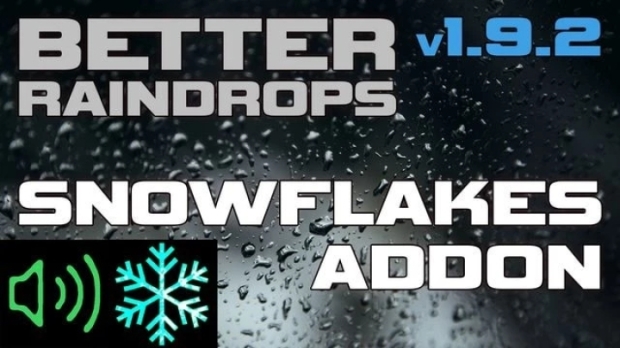 ETS2 - Better Raindrops V1.9.2