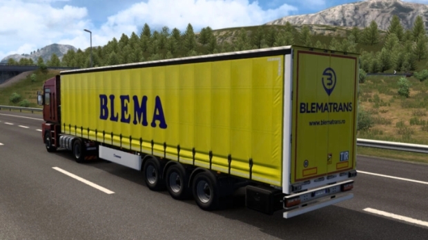 ETS2 - Blema Trans Trailer Traffic Skin V1.0