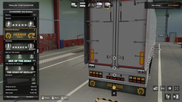 ETS2 - Box Trailer Mudflaps V0.2
