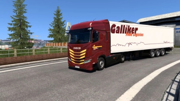 ETS2 - Combo Skin Galliker V1.0