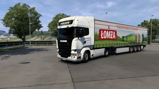 ETS2 - Combo Skin Lomza V1.0