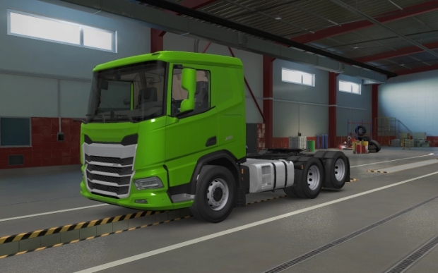 ETS2 - DAF 2021-DAF XD No Logo MP-SP TruckersMP