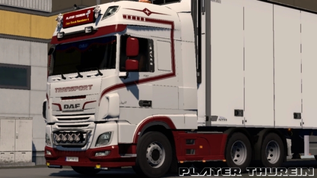 ETS2 - DAF XF Skin C5 by Player Thurein V1.0