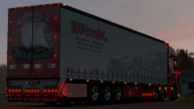 ETS2 - DAF XF106 480 Weeda Transport V13.0