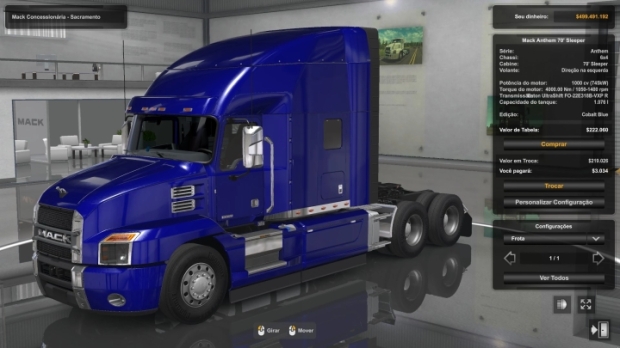 ATS - Engine Mack Anthem 1000 HP V1.0