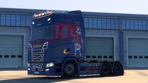 ETS2 - Eugenes Scania S NG Chevreuse Skin