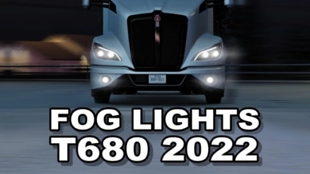 ATS - Fog Lights for the Kenworth T680 2022 v1.0