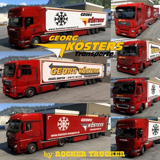 ETS2 - Georg Kosters Transporte Skin Pack V1.0