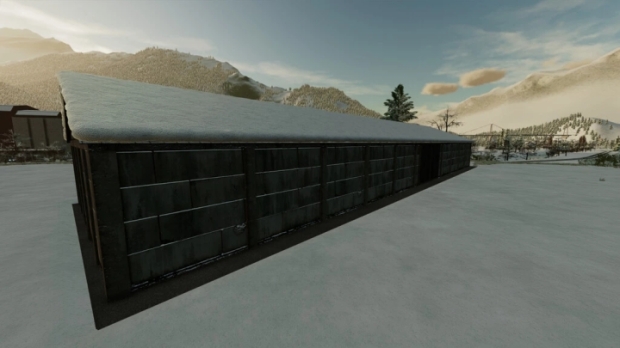 FS22 - Grain Warehouse V1.0