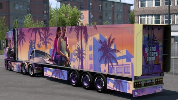ETS2 - Grand Theft Auto VI Skin V1.0