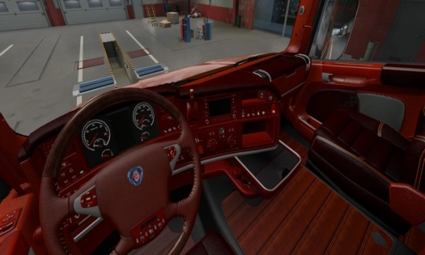 ETS2 - Interior for Scania R-T-G Streamline SCS