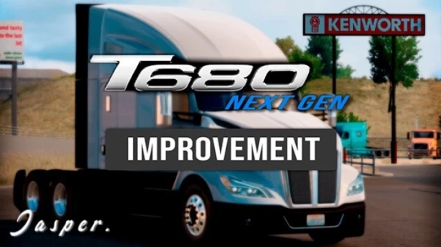 ATS - Kenworth T680 2022 Truck V1.1