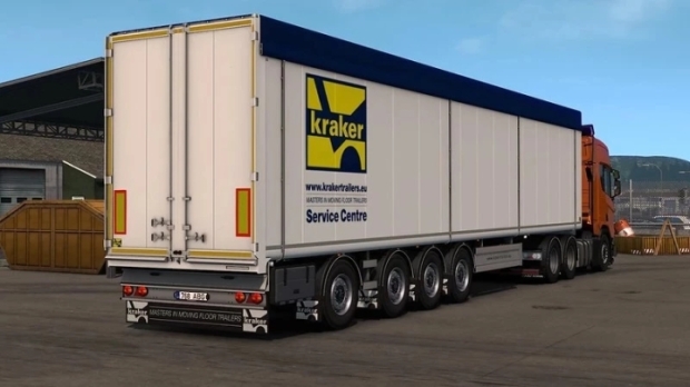 ETS2 - Kraker Walkingfloor Pack V2.3.1