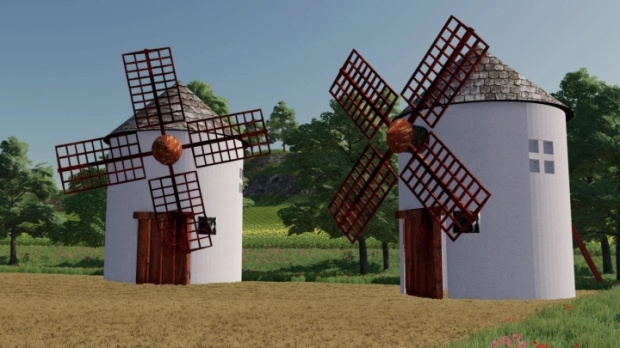 FS22 - La Mancha Windmill V1.0