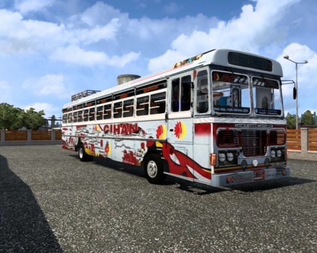 ETS2 - Lanka Ashok Layland Rework Paint GO