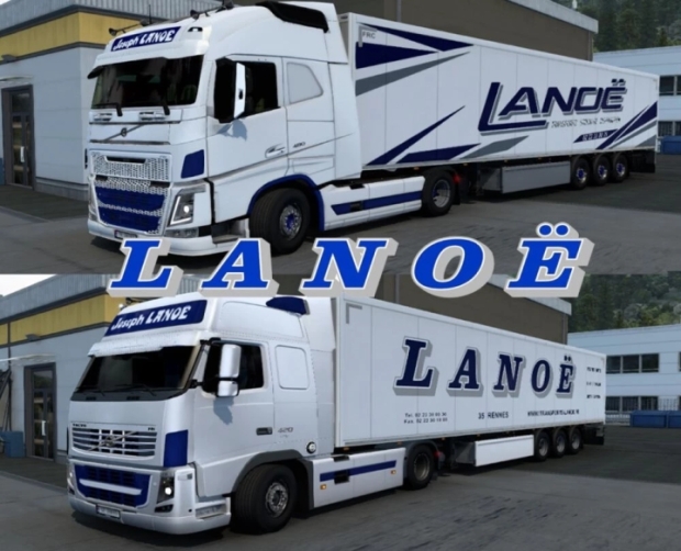 ETS2 - Lanoe Transports Skin Pack V1.0