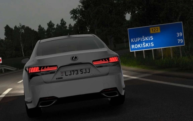 ETS2 - Lexus LS 500 F-Sport 2018 v1.2