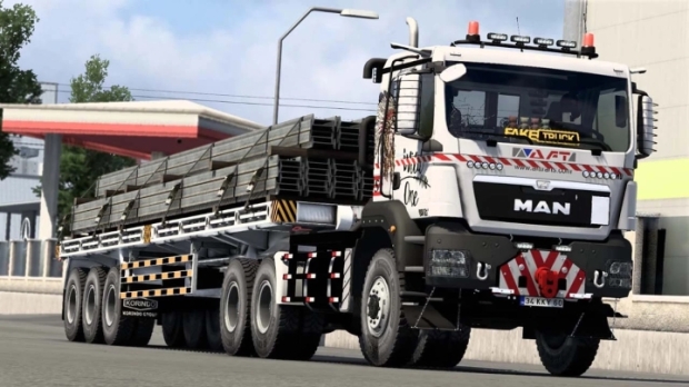 ETS2 - MAN TGS Euro 5 Reworked Heavy Spec