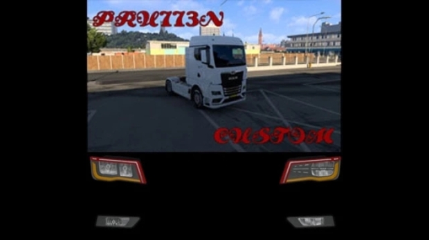 ETS2 - MAN TGX 2020 New Headlights w. Eyebrows & FOG Lights V1.0