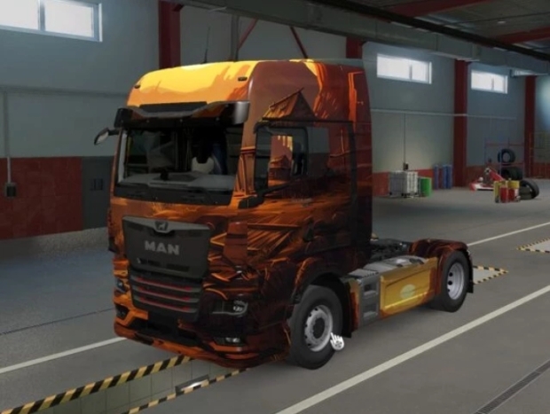 ETS2 - MAN Wild West Truck Skin V1.0
