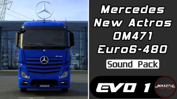ETS2 - MB New Actros 480 OM471 Sound Pack